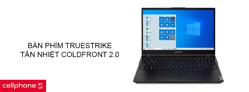 Bàn phím TrueStrike độc quyền, tản nhiệt Coldfront 2.0
