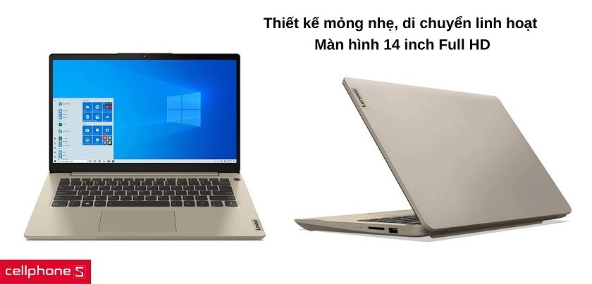 Thiết kế tiện lợi dễ di chuyển linh hoạt