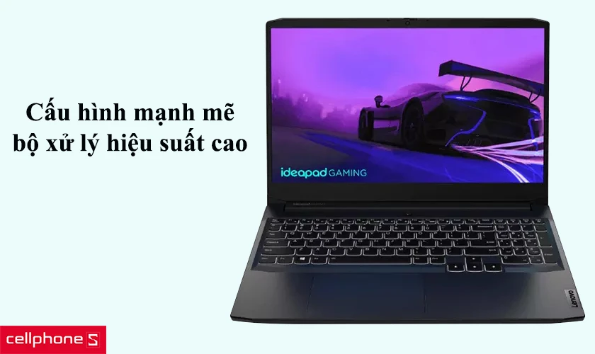 Laptop Lenovo Ideapad Gaming 3 15IHU6 82K100FBVN 