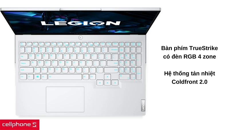 Phím nhấn RGB tuyệt mỹ, bộ tản nhiệt Coldfront 2.0