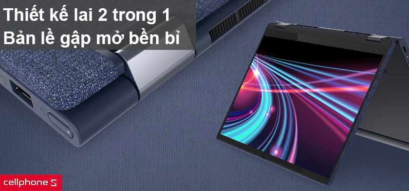 Trải nghiệm chế độ 2 trong 1 mượt mà