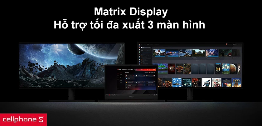 Làm chủ mọi ván đấu với màn hình tần số quét lên đến 240Hz