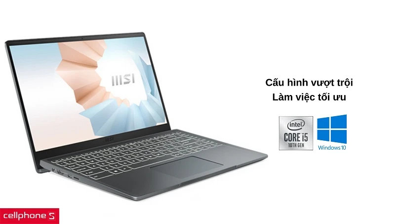 Cấu hình vượt trội, làm việc tối ưu