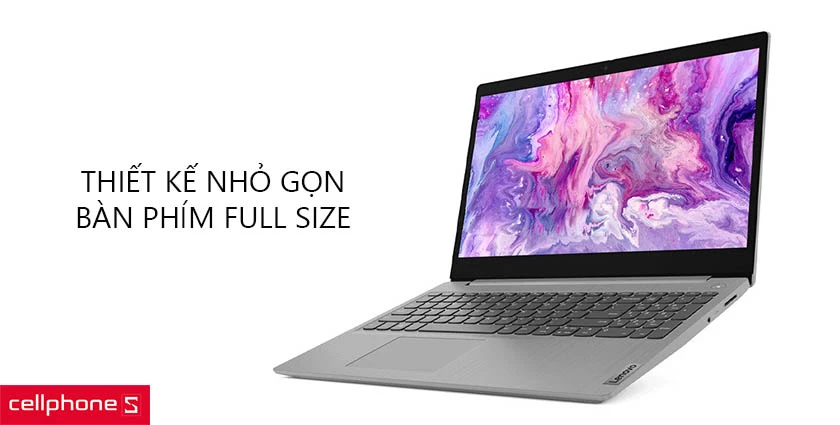 Thiết kế nhỏ gọn, màn hình 15,6 inch kích thước lớn