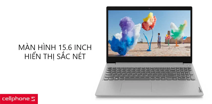 Thiết kế nhỏ gọn, màn hình 15,6 inch kích thước lớn