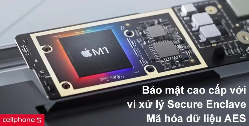 Bảo mật thông tin với vi xử lý Secure Enclave, mã hóa dữ liệu AES và định danh với Apple ID