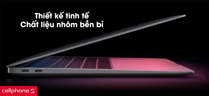 Thiết kế tinh tế, chất liệu nhôm bền bỉ