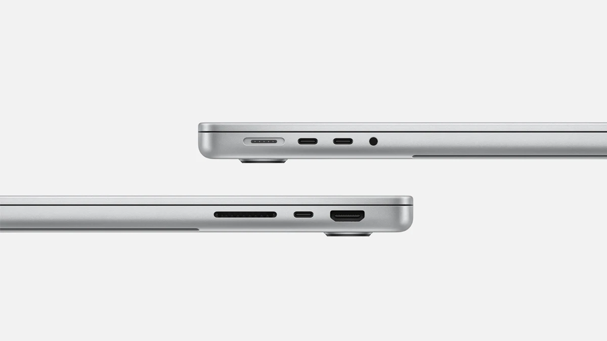 Pin, cổng kết nối của Macbook Pro 14 inch M4 10 CPU 10 GPU 16GB 512GB sạc 96W