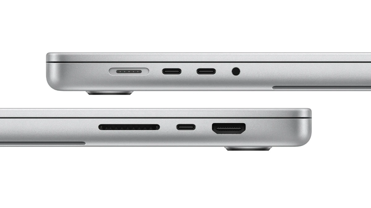 Cổng kết nối MacBook Pro 16 M4 Pro 14 CPU 20 GPU 24GB 1TB sạc 140W