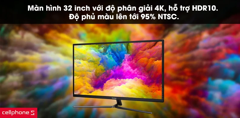 Chất lượng màn hình ViewSonic VX3211 32 inch 60hz