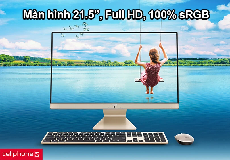 Máy tính AIO Asus V222FAK-BA143W 