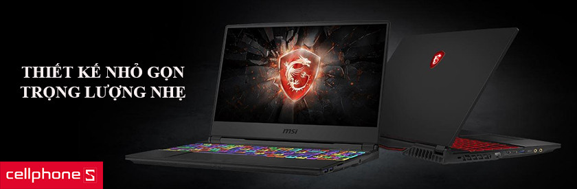 Laptop gaming màn hình to, viền mỏng, thân máy nhỏ gọn