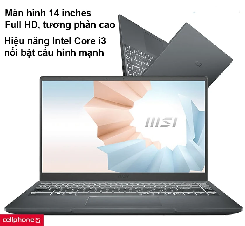 Laptop MSI Modern 14 B10MW 636VN