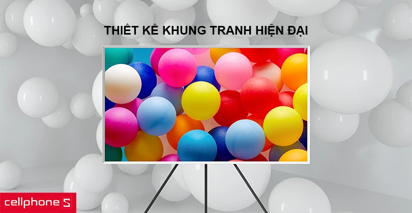 Smart tivi khung tranh the Frame 4K Samsung 55 INCH QA55LS03A – Hiển thị chất lượng, âm thanh vượt trội