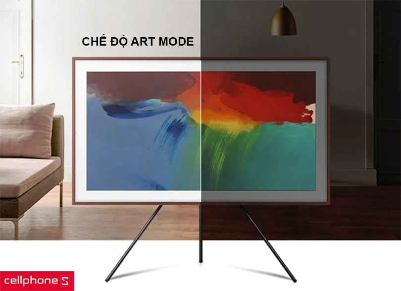 Chế độ Art Mode cùng nhiều cảm biến thông minh