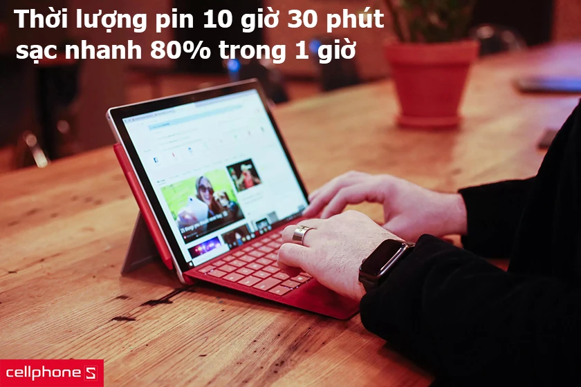 Thời lượng pin 10 giờ