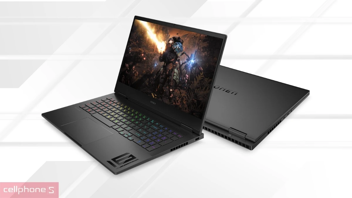 Pin, cổng kết nối của laptop HP Gaming Omen 16-AM0176TX BX9D3PA