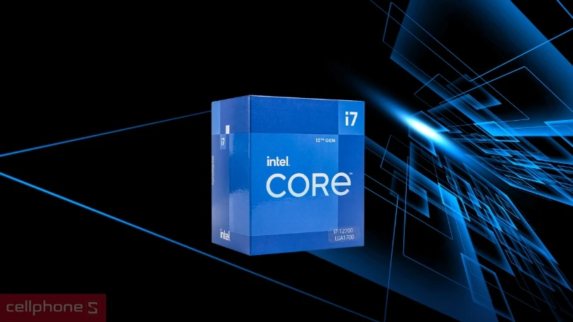 Hiệu quả vi xử lý Intel Core i7 12700