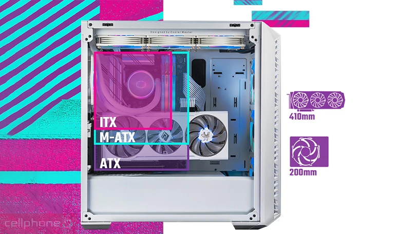Đánh giá Case CoolerMaster MasterBox 520 Mesh ARGB