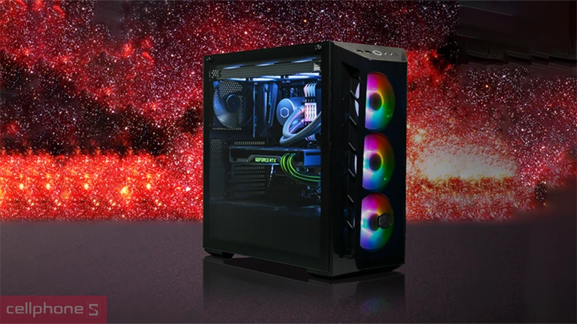 Thiết kế Case máy tính Cooler Master Masterbox MB520