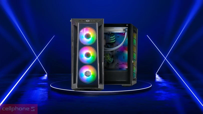 Kích thước Case máy tính Cooler Master Masterbox MB520