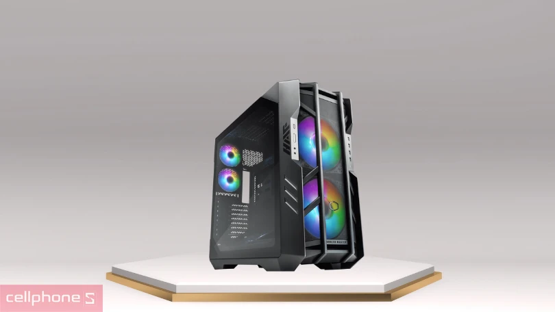 Case máy tính CoolerMaster MasterCase HAF 700 - Dễ dàng tùy chỉnh, thiết kế bắt mắt 