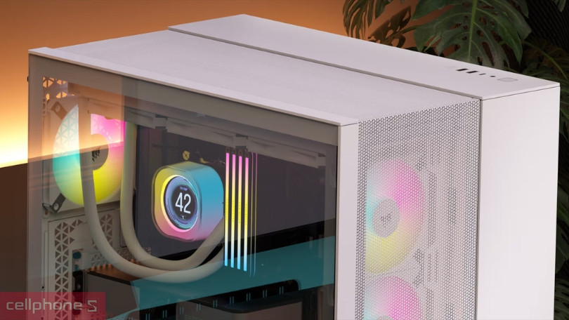 Case máy tính Corsair 2500D Airflow Tempered Glass Mid Tower - Cứng cáp và thời thượng