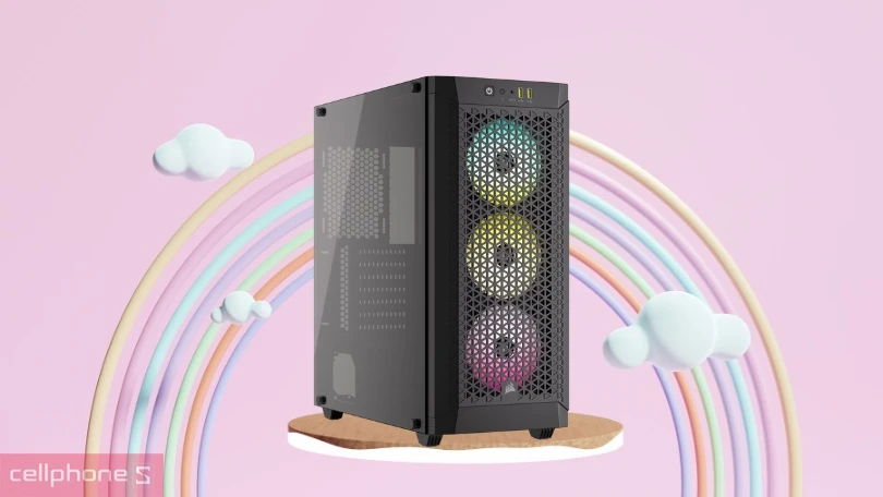 Khả năng làm mát của case máy tính Corsair 480T RGB Airflow