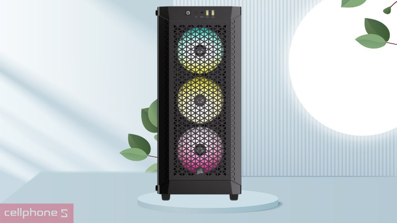 Khả năng kết nối của case máy tính Corsair 480T RGB Airflow