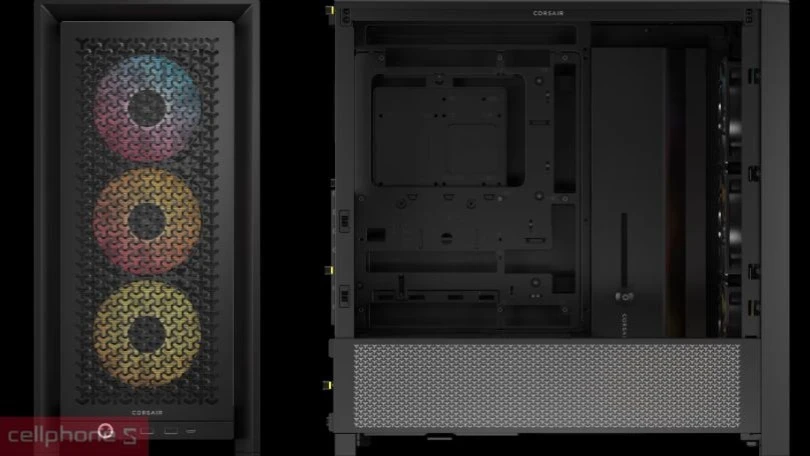 Hệ thống gắn quạt trên case máy tính Corsair Frame 4000D RS ARGB