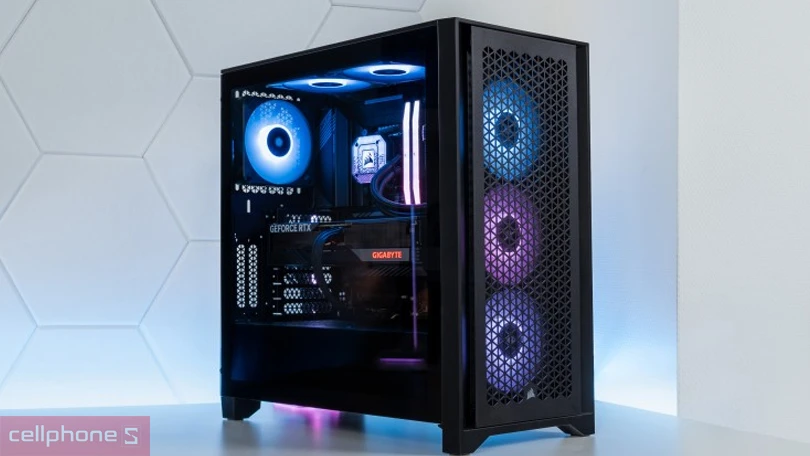 Thiết kế Case máy tính Corsair iCUE 4000D RGB Airflow