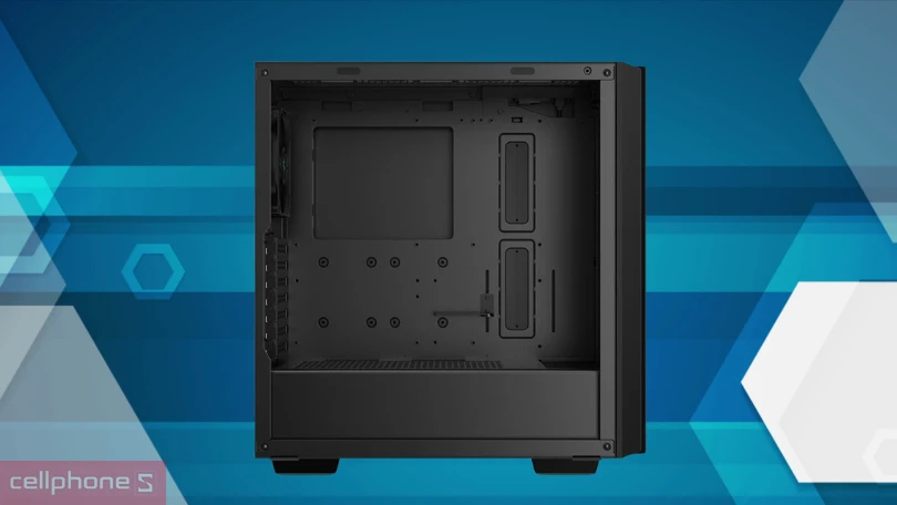Case máy tính Deepcool CH510 Mesh Digital - Không gian chứa rộng rãi