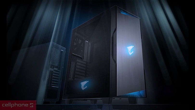 Đánh giá thiết kế case máy tính Gigabyte Aorus C300 Glass