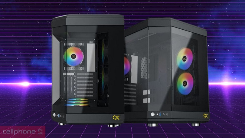 Case máy tính XIGMATEK CUBI ATX – Thiết kế gaming với không gian bày trí ấn tượng