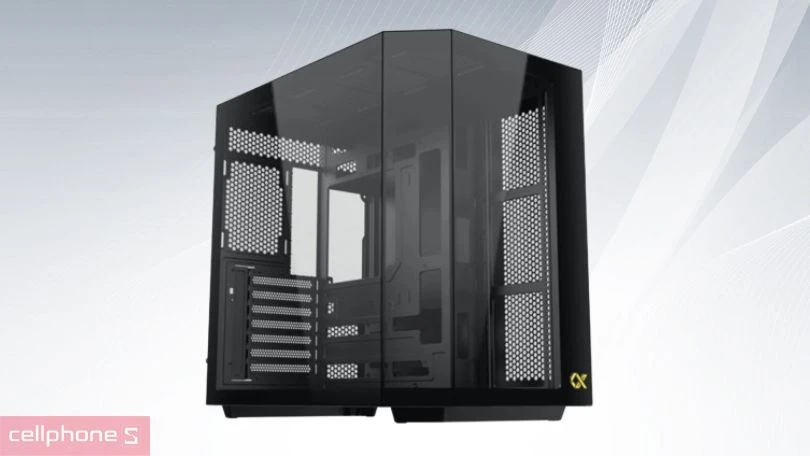 Khả năng hỗ trợ kết nối linh hoạt của case máy tính Xigmatek CUBI II E-ATX