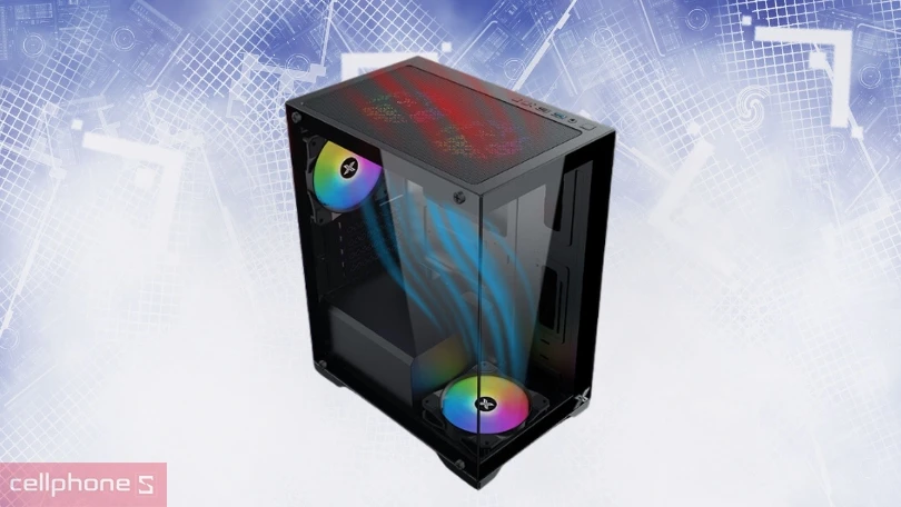 Thiết kế case máy tính Xigmatek Endorphin M M-ATX