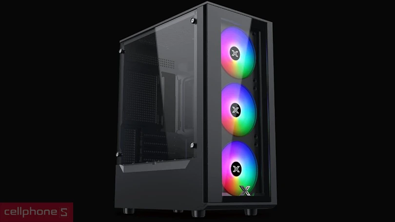 Case máy tính Xigmatek MYX 3F 3 Fan M-ATX - Lựa chọn lý tưởng cho hệ thống máy tính hiện đại