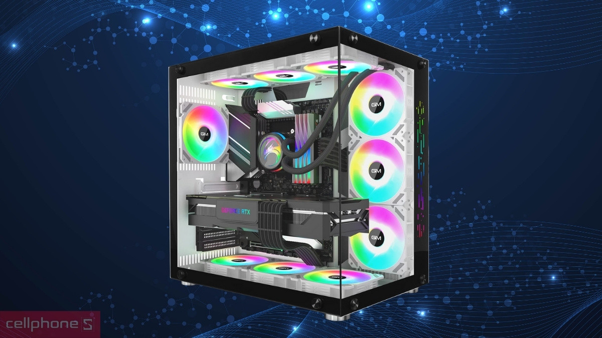 RGB‑Ready Case (Hỗ trợ LED RGB)