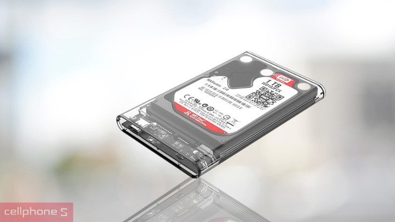 Chất lượng box ổ cứng Orico 2.5 inch 2139C3 G2 CR SSD/HDD SATA 3