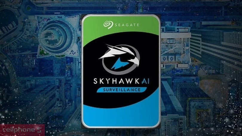 Ổ cứng HDD PC Seagate SkyHawk AI 10TB ST10000VE0008