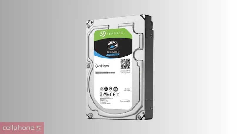 Ổ cứng HDD Seagate Skyhawk 3.5&#34; Sata 4TB (St4000vx016) - Hoạt động liên tục và ổn định