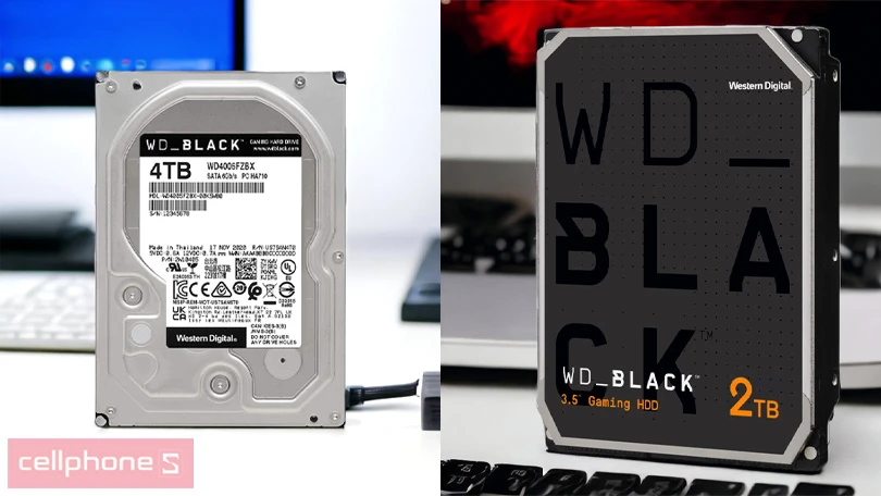 Ổ cứng HDD 4TB 3.5 inch SATA III 256MB Cache 7200RPM WD4005FZBX
