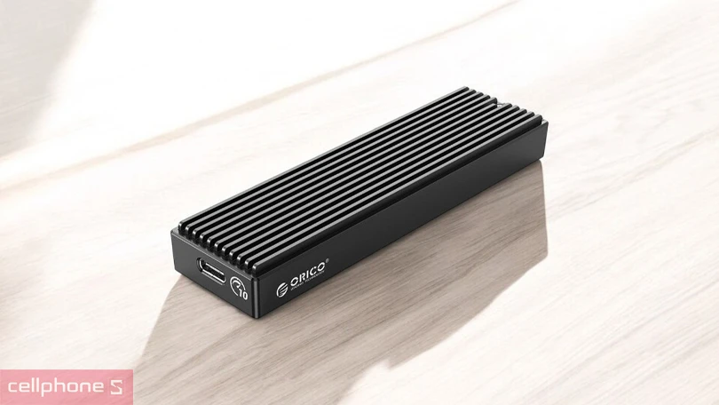 Hộp đựng ổ cứng Orico M2PV-C3-BK-HW NVME M2 10Gbps – Nhỏ gọn, bền bỉ, tốc độ cao