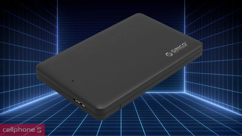 Hộp đựng ổ cứng USB 3.0 đen Orico 2577U3 2.5 inch – Bảo vệ đầy đủ cho ổ cứng