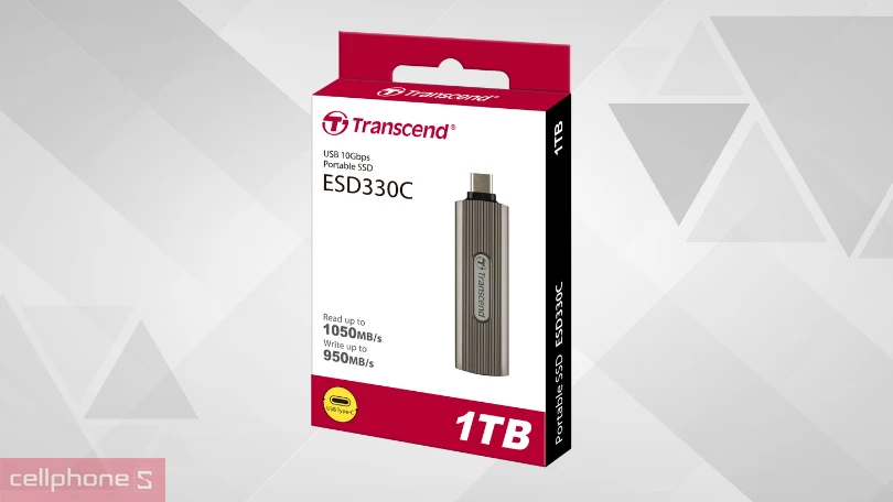 Khả năng tương thích của ổ cứng di động SSD Transcend ESD330C 1050MBS 1TB