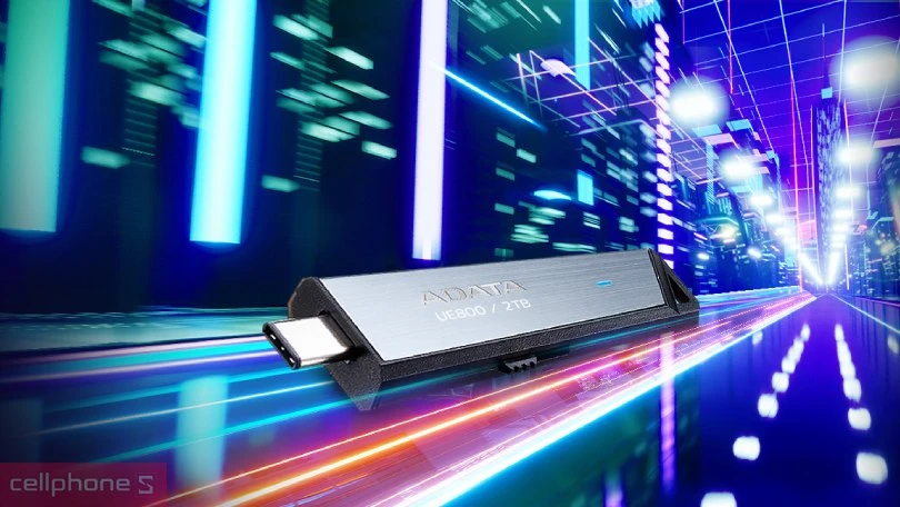 Phân loại ổ cứng di động ADATA UE800 USB 3.2 Gen 2 2TB