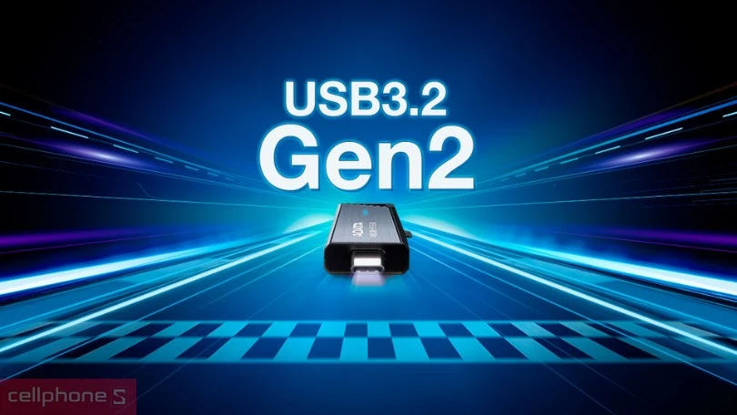 Tốc độ đọc - ghi của ổ cứng di động Adata UE800 USB 3.2 Gen 2 512GB