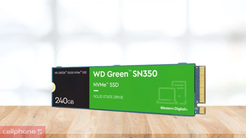 Ổ cứng SSD WD Green SN350 PCIE Gen3 X4 NVME 240GB M2 2280 WDS240G2G0C
