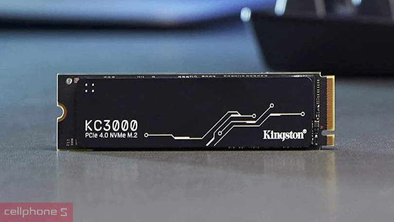 Thiết kế ổ cứng cứng SSD Kingston SKC3000 M.2 PCle Gen 4 NVME 1TB