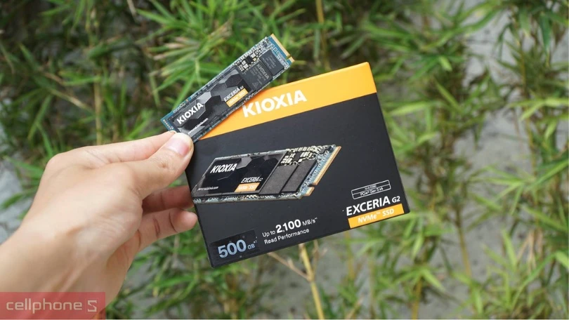 Ổ cứng SSD Kioxia Exceria G2 NVME Gen 3 X4 1TB - Nhỏ gọn, hiệu suất cao